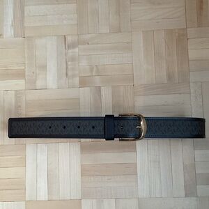 Michael Kors Brown and Gold Belt